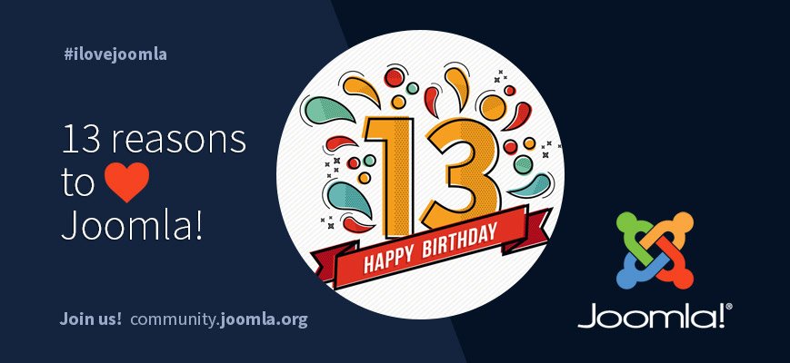 joomla 13 jaar